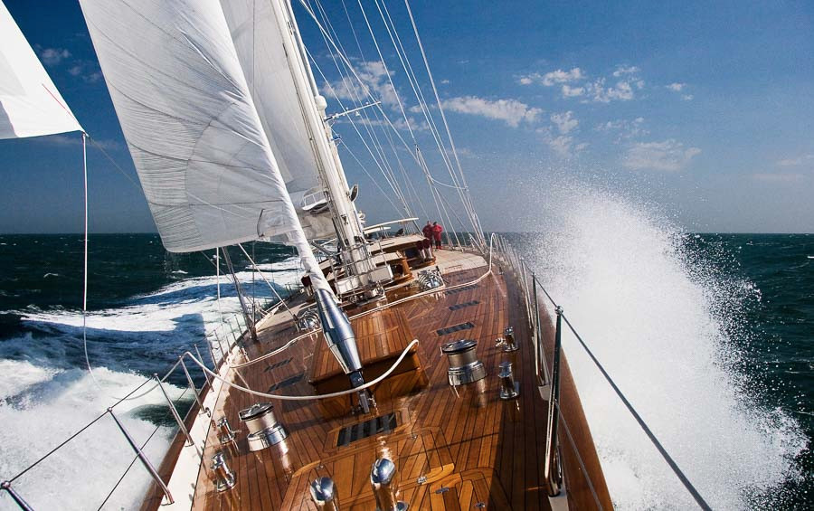 Adele crossing the North Sea 2005