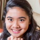 Portrait of a confident girl. Dec 2014