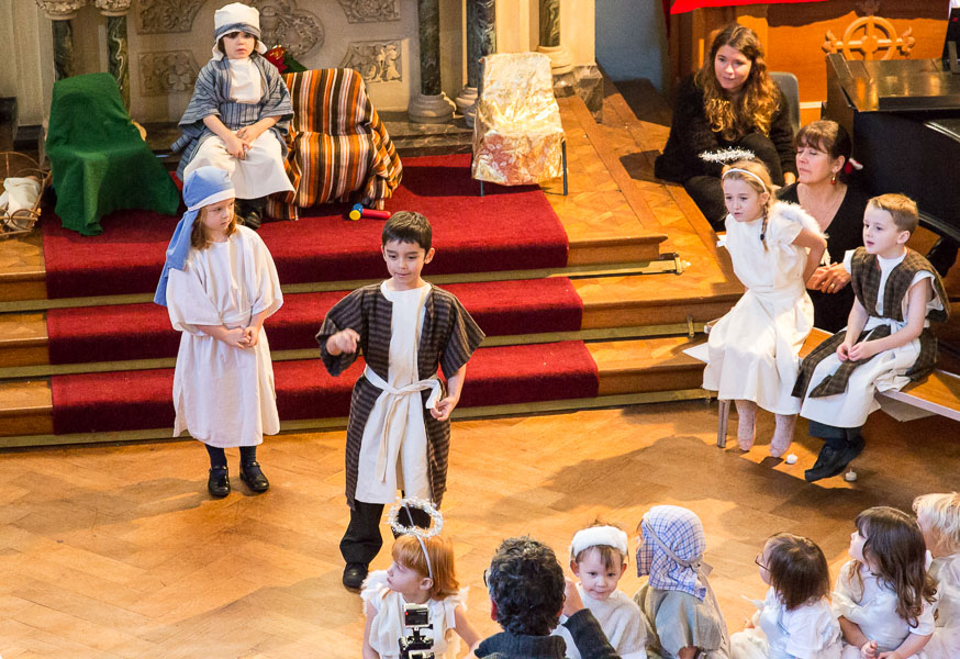 St John’s Nativity play Dec 2014. Eric performing