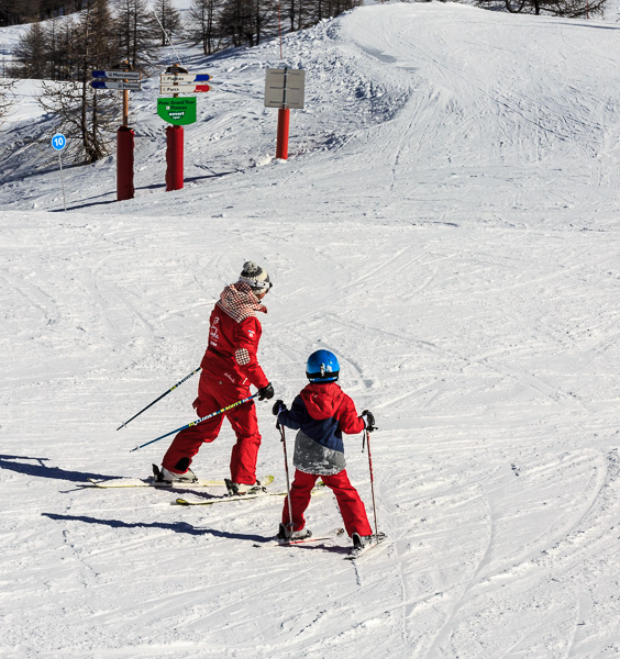 Skiing Isola Feb 2015