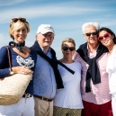 At a walk around Marstrand. Birgitta, lars, Christina, Sigge and Jennifer.