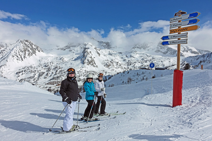 Skiing Isola Feb 2015