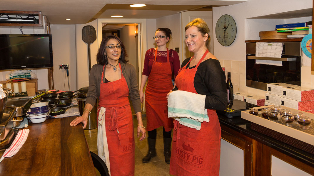 Christmas lunch for the elderly