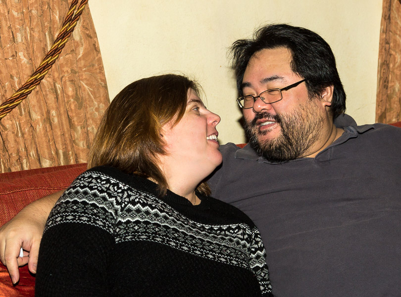 …but when the two of them got too occupied with each other…