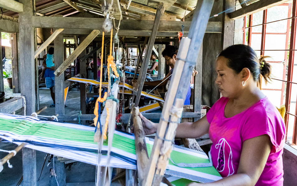 Local weavers