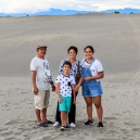 In the sand dunes