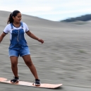 Mikee sand boarding