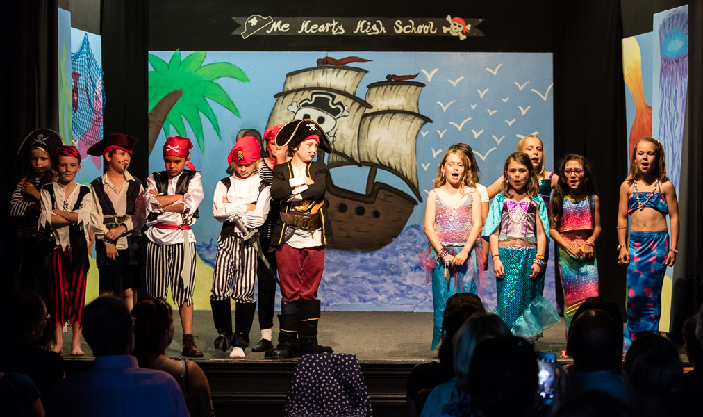 Sulky pirates and singing proud mermaids