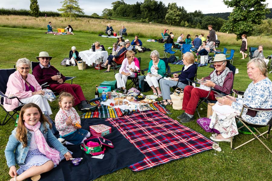 Picnic at the meadow