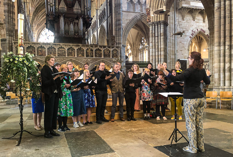 Swedish Church Choir in Devon