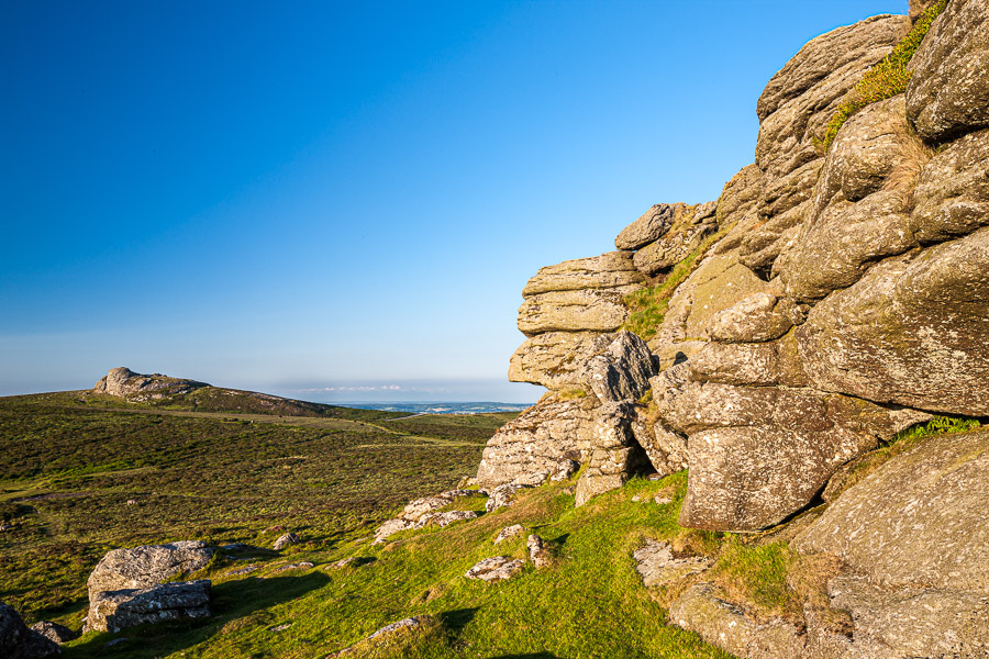 Dartmoor beginning June. View from Saddle Tor