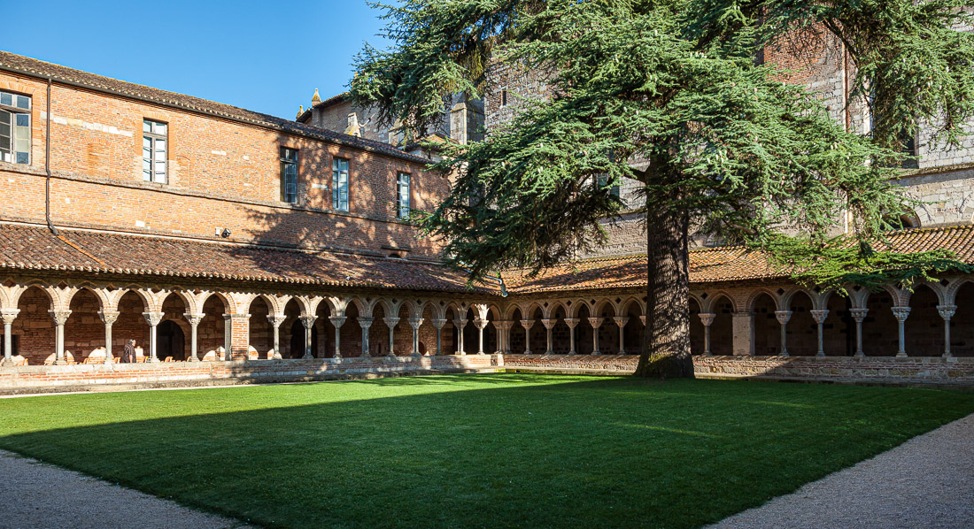Inside the abbey is a cloister from the 1100