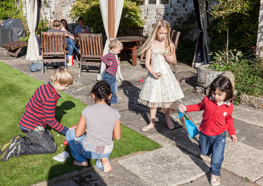 Playing outside