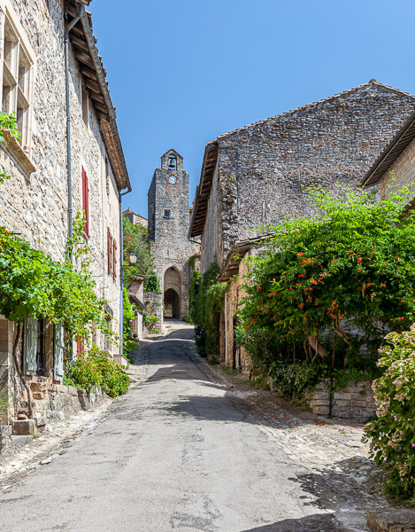 The medieval village of Bruniquel