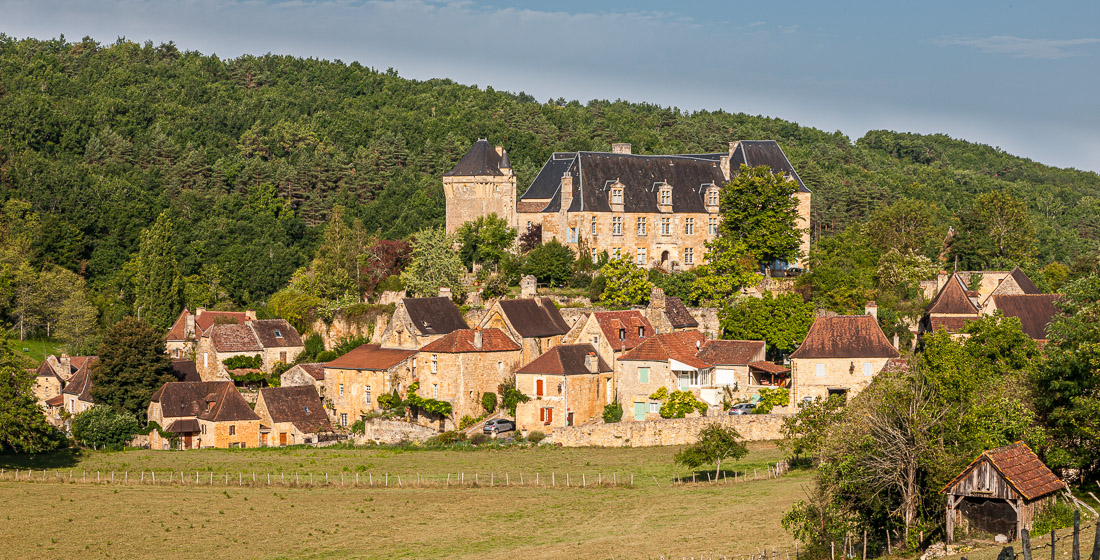 The village of Berbiquieres near St Cyprien. Mikee and I biked here.