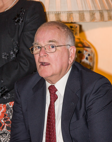 The Mayor, Glyn Dobson, joined the singing