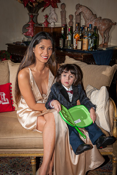 Eric and Jennifer are dressed up for our Christmas party on the 23rd.