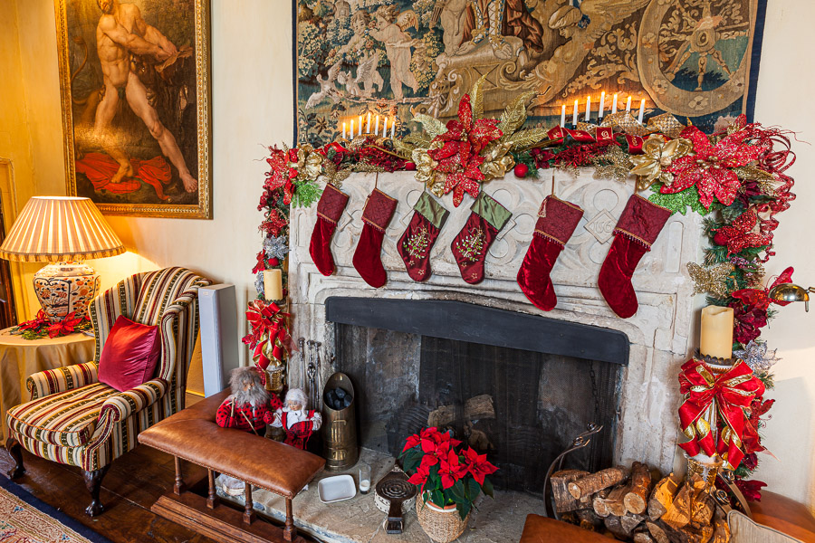 …and she decorated every part of our house