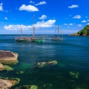 A couple of the old boats at anchor at the cove