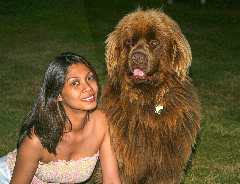 Posing with Jennifer. Summer 2003