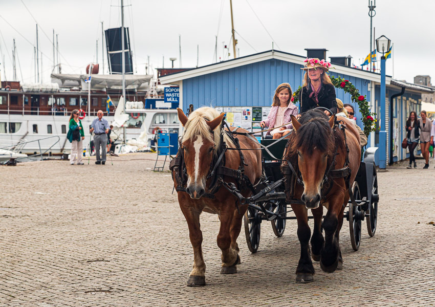 The Swedes keep to their traditions (sometimes)