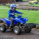 Alex on the quad bike