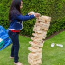 …but she failed to keep her construction standing