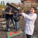 I cannot ever imagine Mikee getting an olympic medal in shooting!
