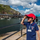 Anything can be turned into a telescope for a budding sailor