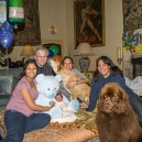 Susanne and Cat had decorated the house in anticipation of Eric’