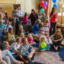 Children and adults all enjoyed the magic show