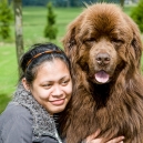 Riza  with Chucky. Summer 2008