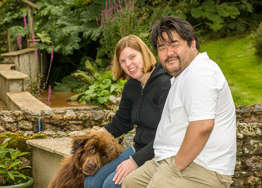 Magnus & Claudia at Knightstone. Summer 2008