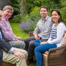 Dave and Susanne with Nigel and I