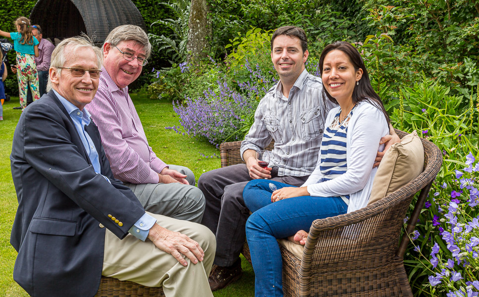 Dave and Susanne with Nigel and I