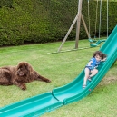 In the playground. Summer 2010