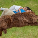 Resting  with Mikee and Riza. Summer 2010