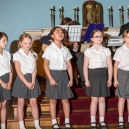 Performing and singing in school