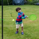 Eric tried swing ball too