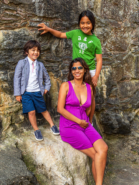 Family at Marstrand 2012