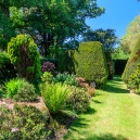 This is the southern end of the formal gardens