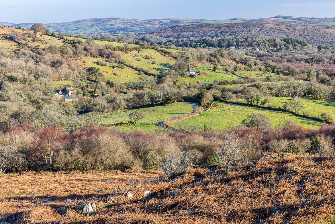 Hundatora, a medieval settlement lying below Hound Tor was abandoned in the late 14th century due to climate changes