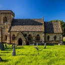 Snowshill Church in evening light