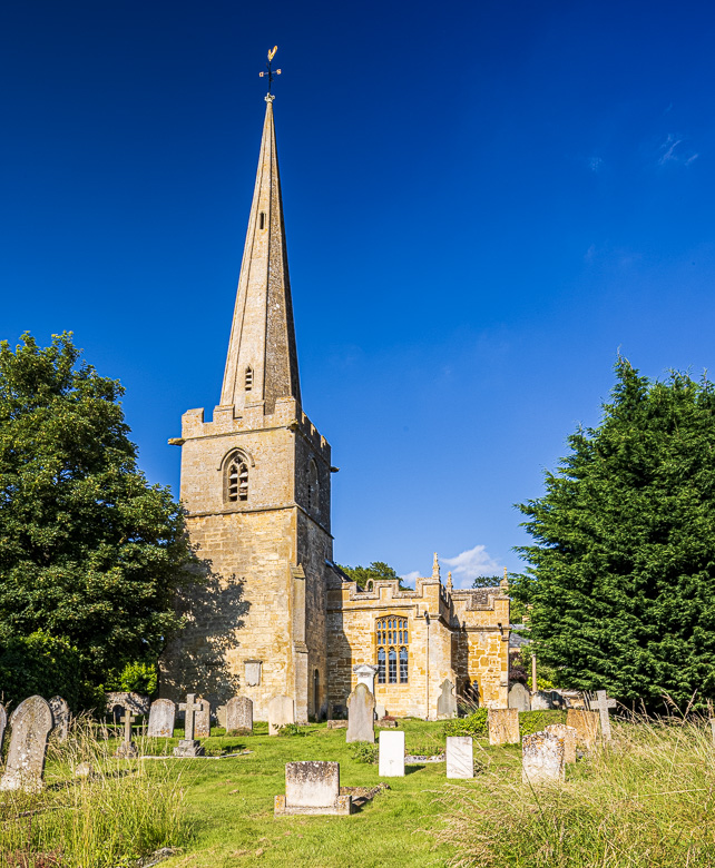 And the church of St Michael and All Angels from another angle