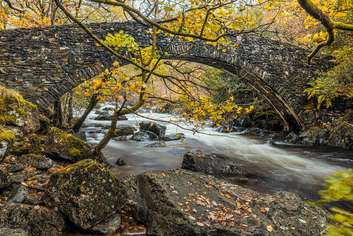 Wallowbarrow Memorial Bridge over River Duddon