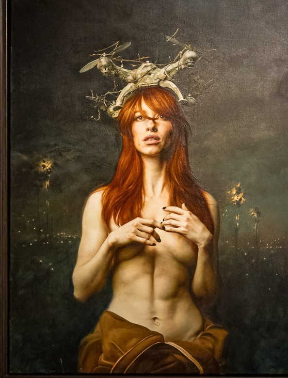 Art by Mitch Griffiths. I liked the drone on top of the girl’s head