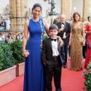 At the World Superyacht Awards in Florence, May 2017. Eric is 8 years old.