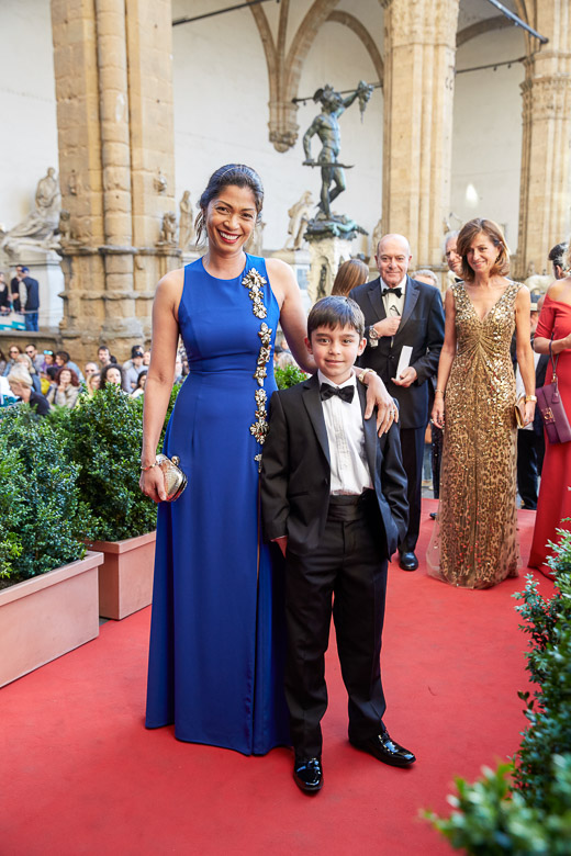 At the World Superyacht Awards in Florence, May 2017. Eric is 8 years old.